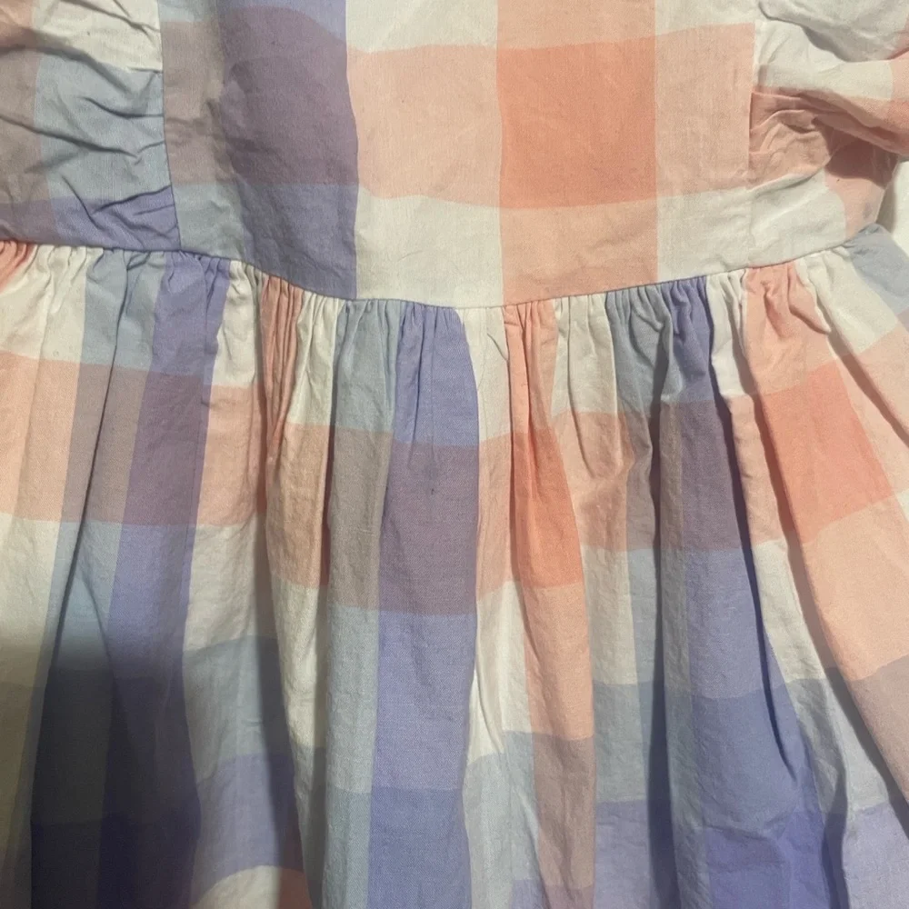 Carter's Pastel Plaid Dress Size 2T